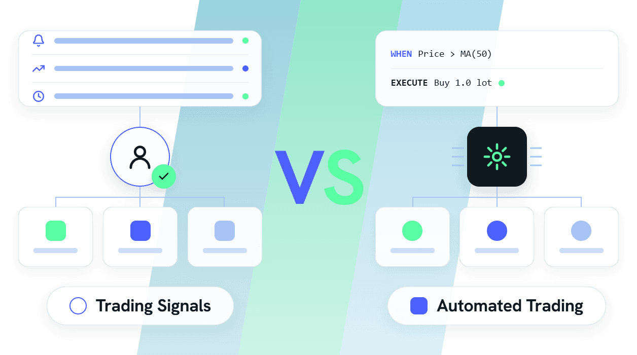 Segnali di trading vs trading automatico